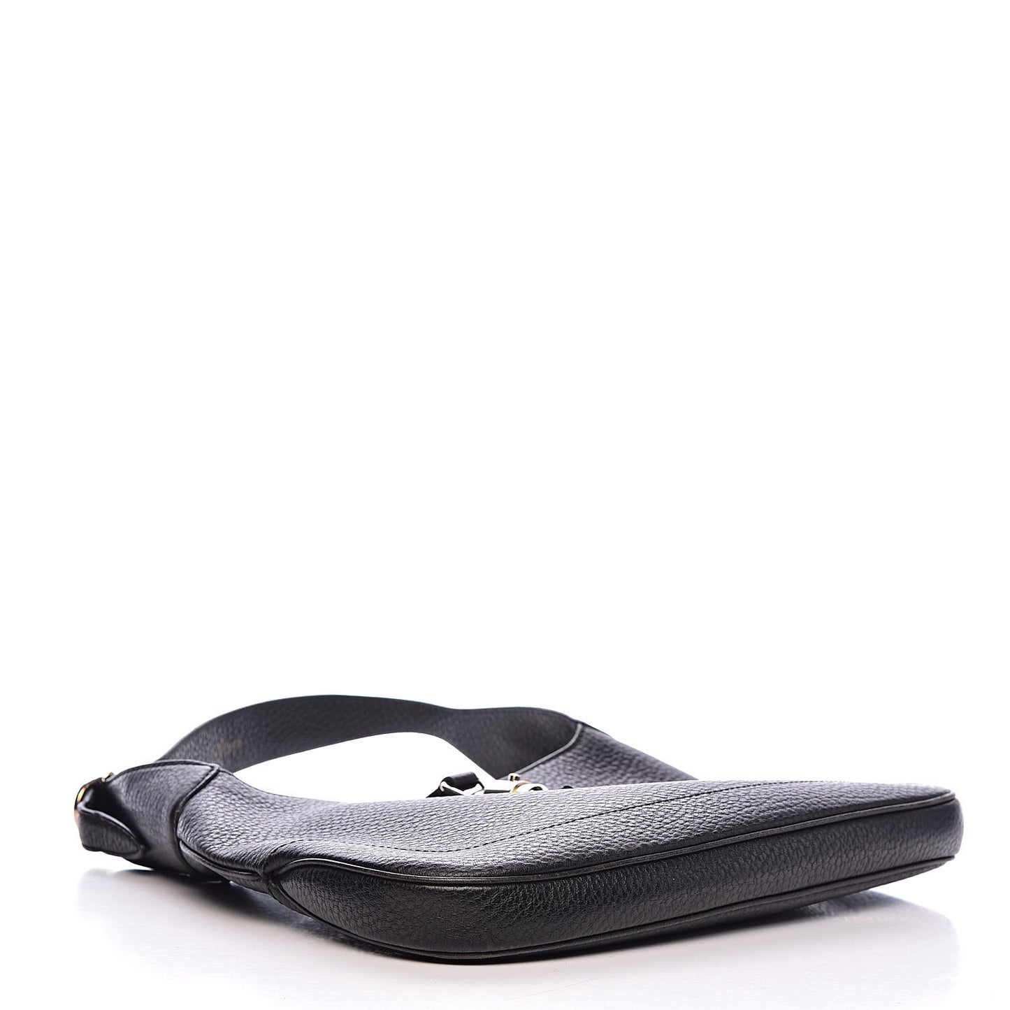 Calfskin Small Jackie O Hobo Black