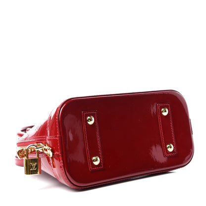 Louis Vuitton Vernis Alma BB Pomme D'Amour 4 of 11