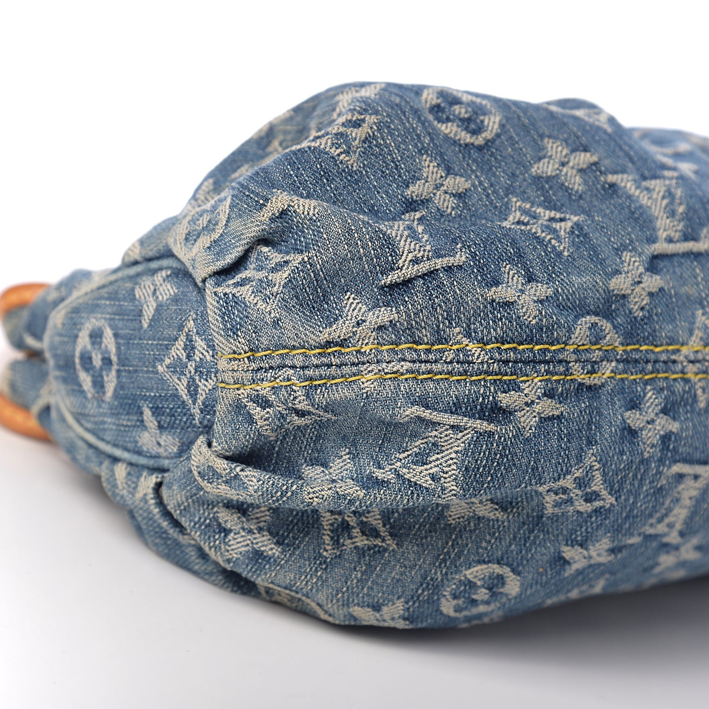Monogram Denim Pleaty Blue