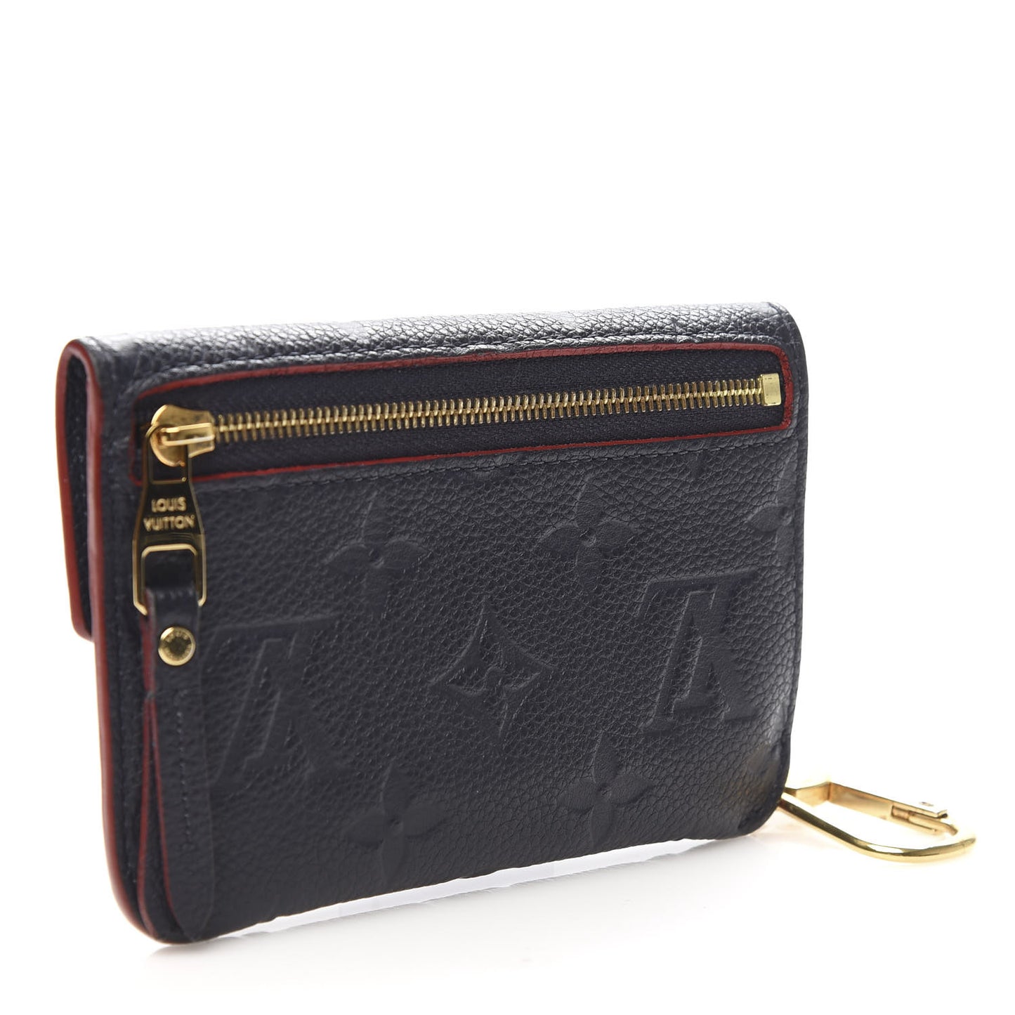 Empreinte Key Pouch Marine Rouge