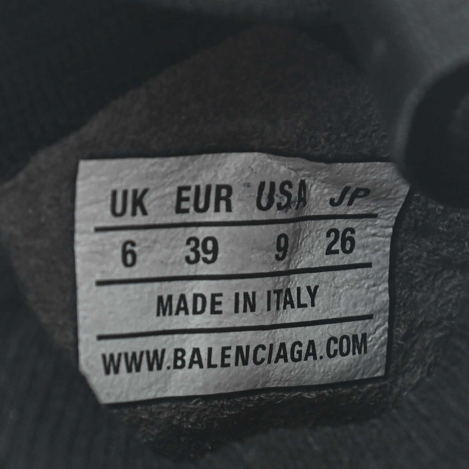 Balenciaga Knit Womens Speed Lace Up Sneakers 39 Black 7 of 12