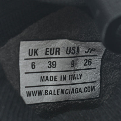 Balenciaga Knit Womens Speed Lace Up Sneakers 39 Black 7 of 12