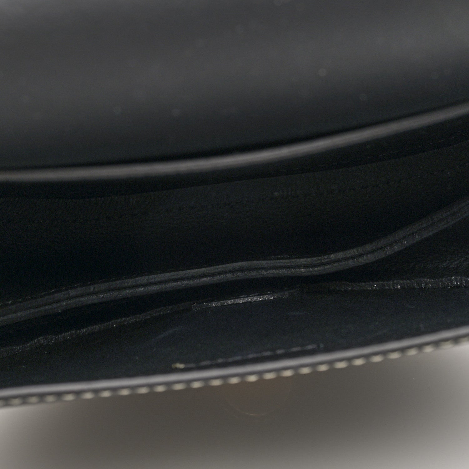 Chloe Grained Calfskin Small Darryl Saddle Crossbody Bag Black 5 of 9
