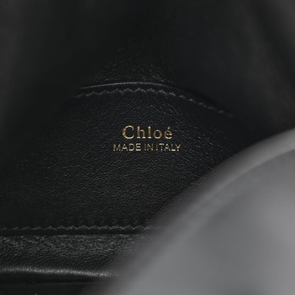 Chloe Shiny Calfskin Mini Juana Shoulder Bag Black 6 of 10