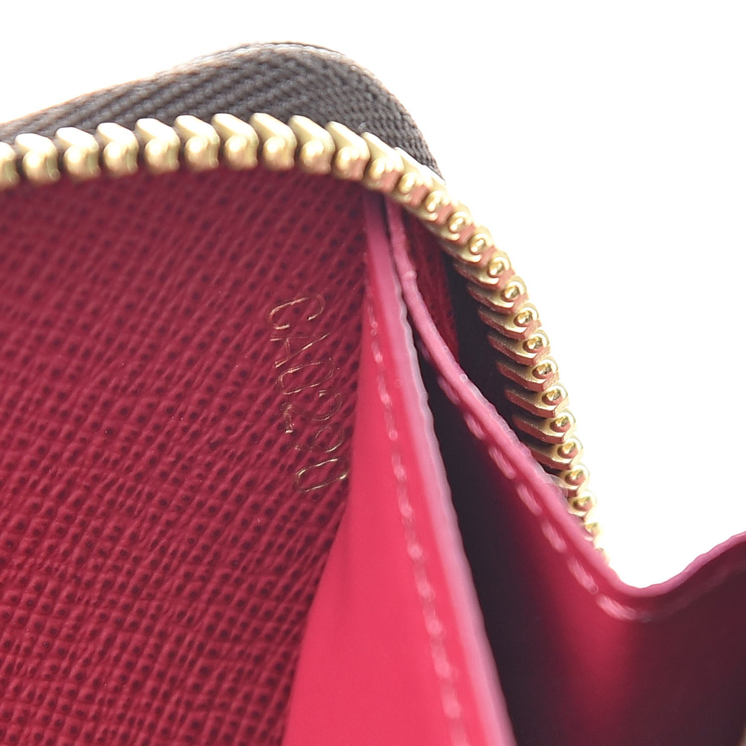 Louis Vuitton Monogram Clemence Wallet Fuchsia 7 of 8