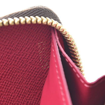 Louis Vuitton Monogram Clemence Wallet Fuchsia 7 of 8