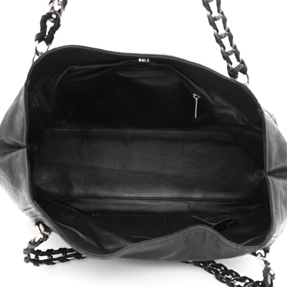 Chanel Calfskin East West Modern Chain Tote Black 5 of 11