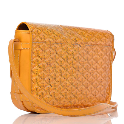 Goyard Goyardine Belvedere MM Messenger Bag Yellow 3 of 21