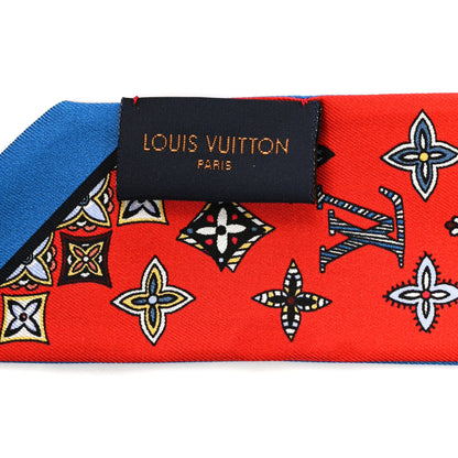Louis Vuitton Silk Monogram Innocence BB Bandeau Blue 2 of 3