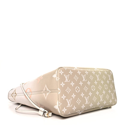Louis Vuitton Monogram Giant Spring In The City Neverfull MM Sunset Kaki 5 of 13