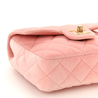Chanel Velvet Enamel Mini Flap Light Pink 8 of 9