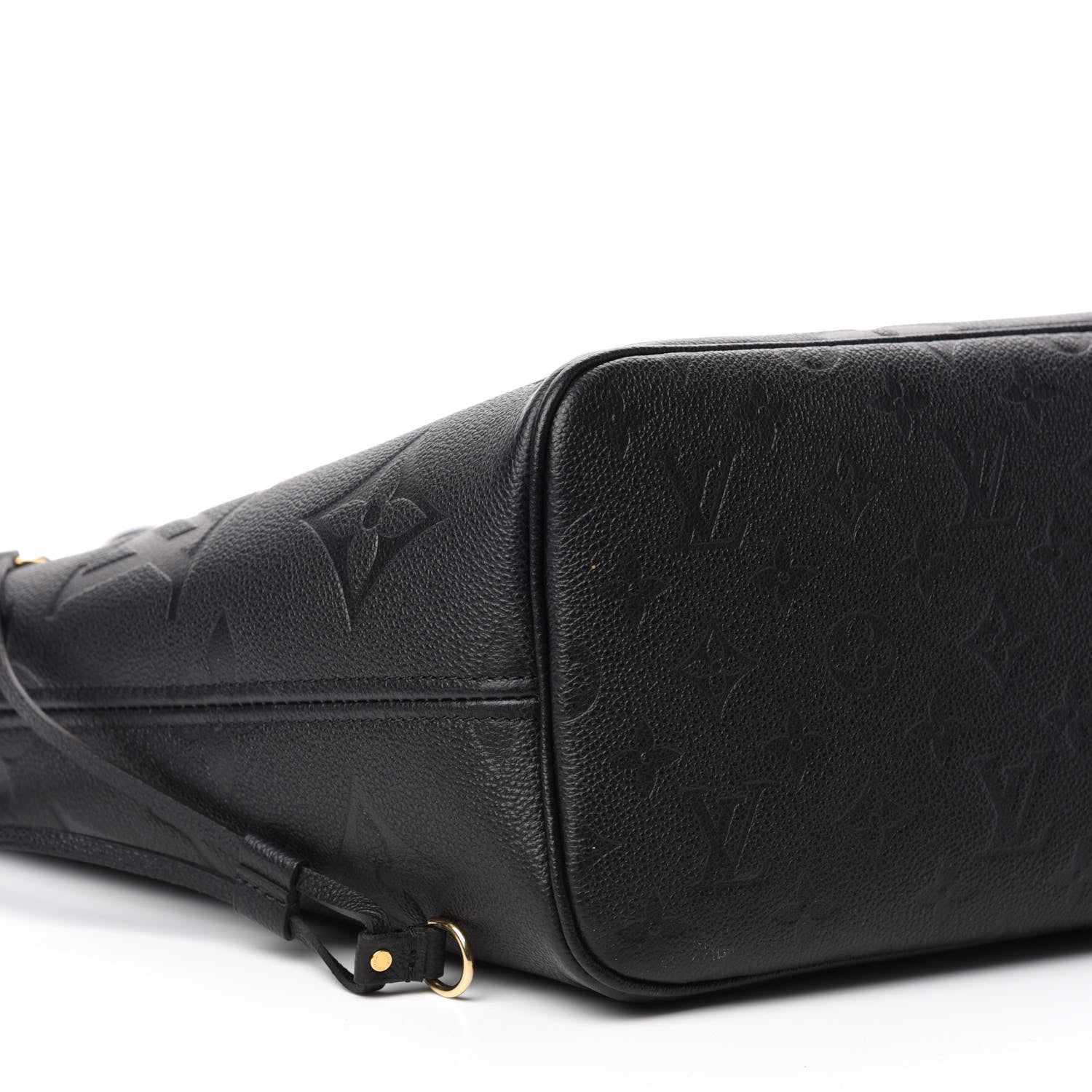 Louis Vuitton Empreinte Monogram Giant Neverfull MM Black 6 of 11