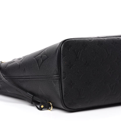 Louis Vuitton Empreinte Monogram Giant Neverfull MM Black 6 of 11
