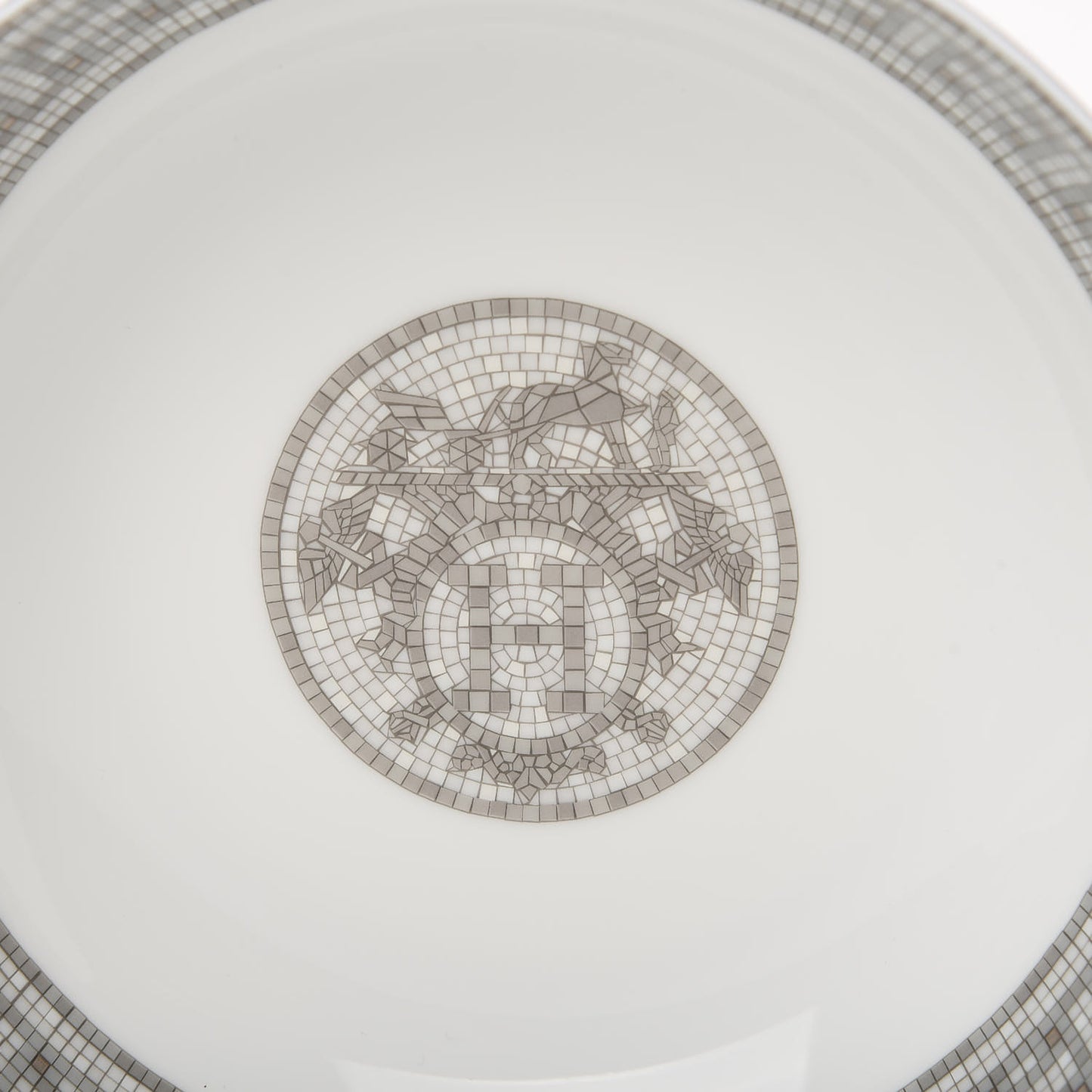 Porcelain Mosaique Au 24 Platine Cereal Bowl Set of 2