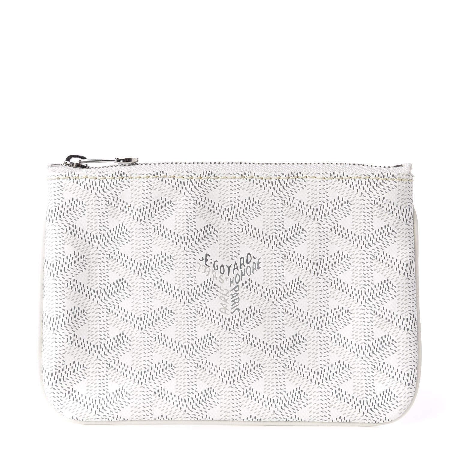 Goyard Goyardine Senat Pochette PM White 1 of 6
