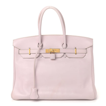 Hermes Swift Birkin 35 Rose Dragee 1 of 11