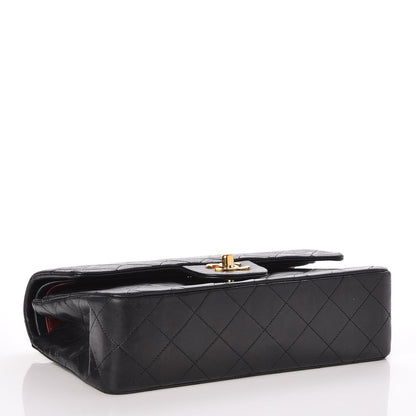 Chanel Lambskin Quilted Small Double Flap Black 4 of 8