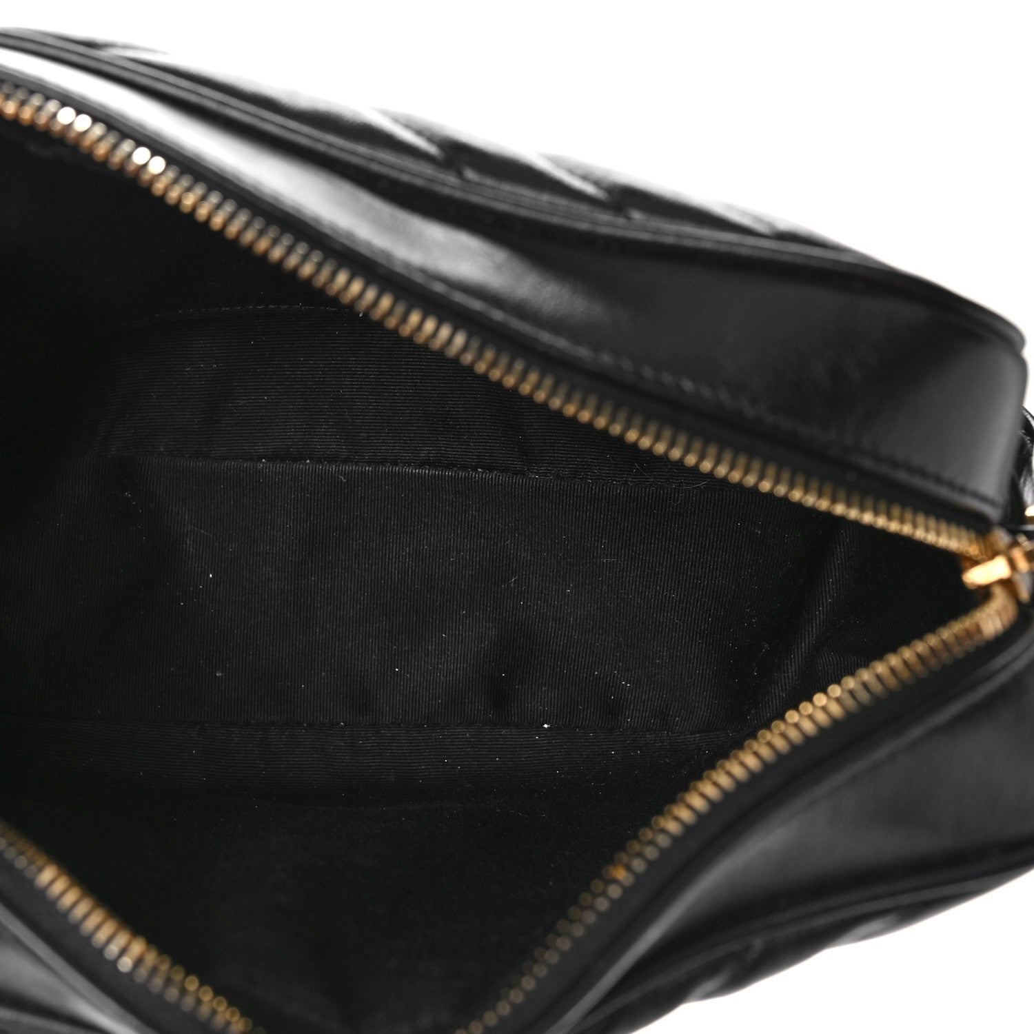 Saint Laurent Calfskin Matelasse Monogram Lou Camera Bag Black 5 of 9