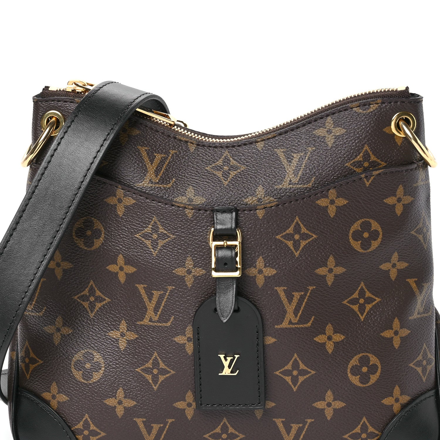 Louis Vuitton Monogram Odeon PM Black 8 of 10