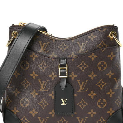 Louis Vuitton Monogram Odeon PM Black 8 of 10