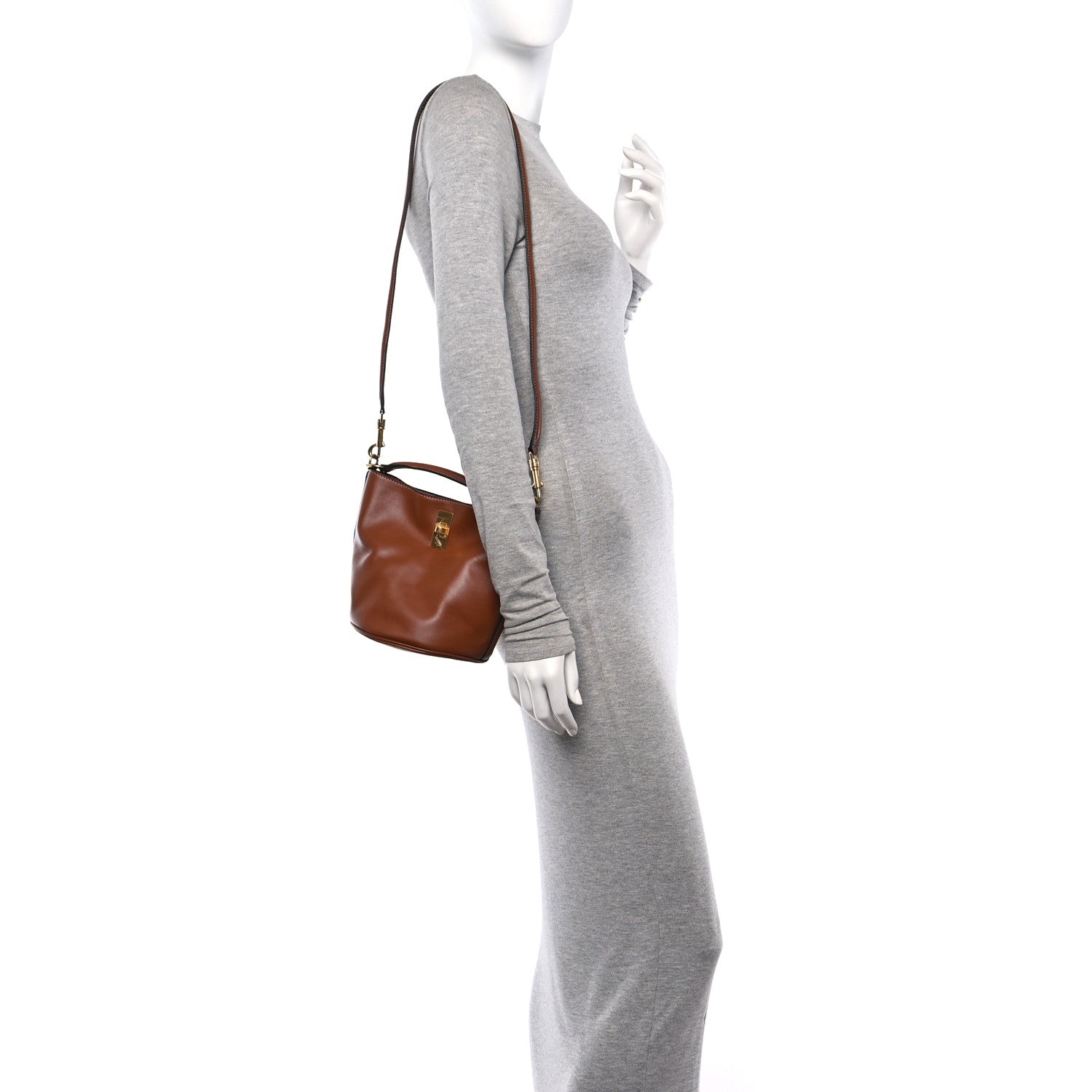 Celine Smooth Calfskin Teen Bucket 16 Tan 2 of 10