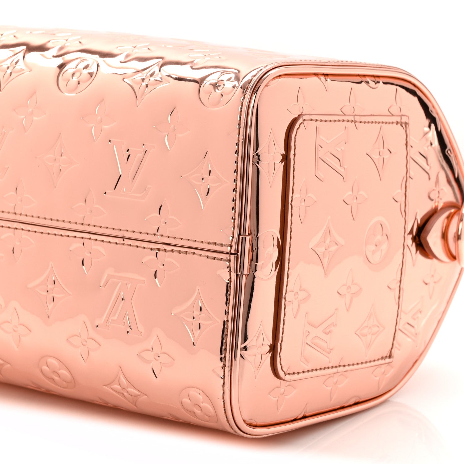 Louis Vuitton Monogram Miroir Speedy Bandouliere 25 Copper 17 of 17