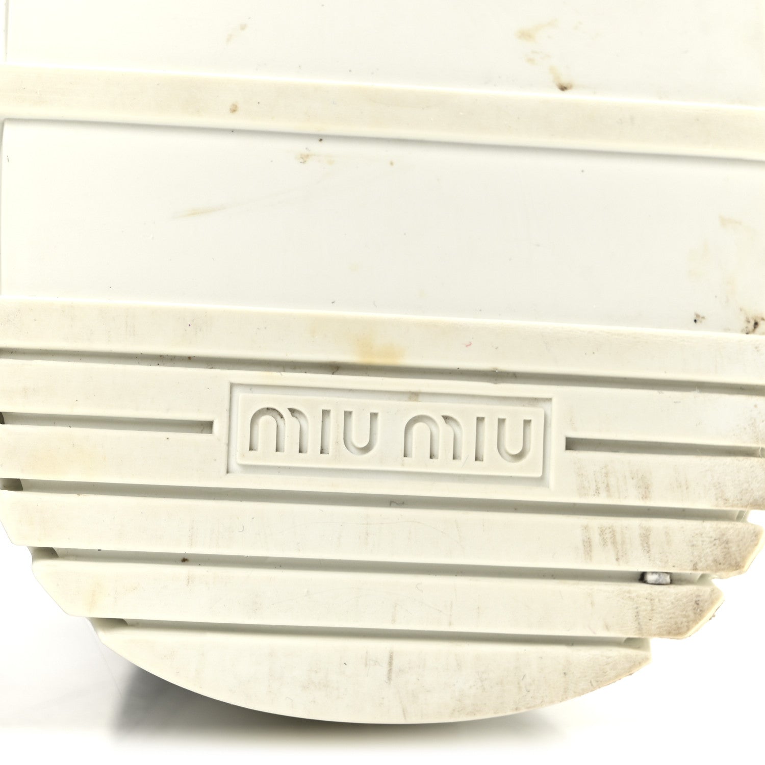 Miu Miu Vitello Soft 2 Logo Platform Sneakers 39 Black 7 of 9