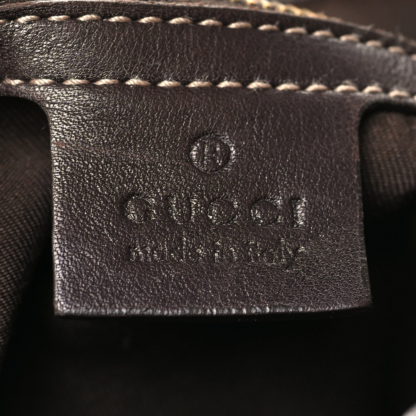 Monogram Medium Indy Top Handle Hobo Dark Brown