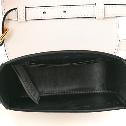 Versace Grained Calfskin Mini La Medusa Bag White 5 of 9