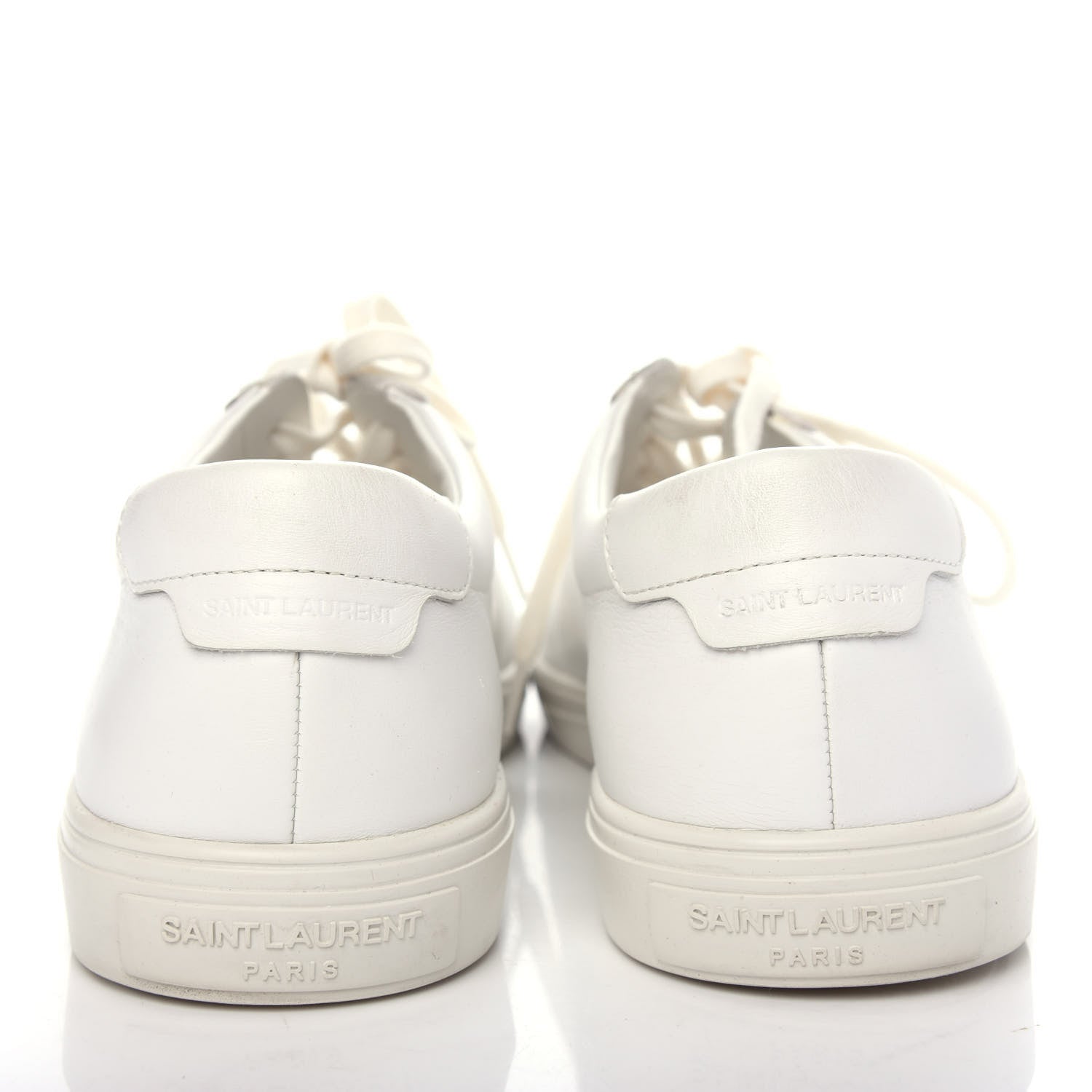 Saint Laurent Calfskin Andy Low Top Sneakers 41 Mystic White 7 of 10