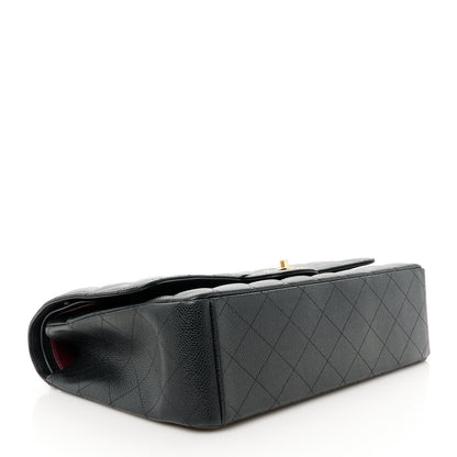 Chanel Caviar Quilted Maxi Double Flap Black 4 of 12