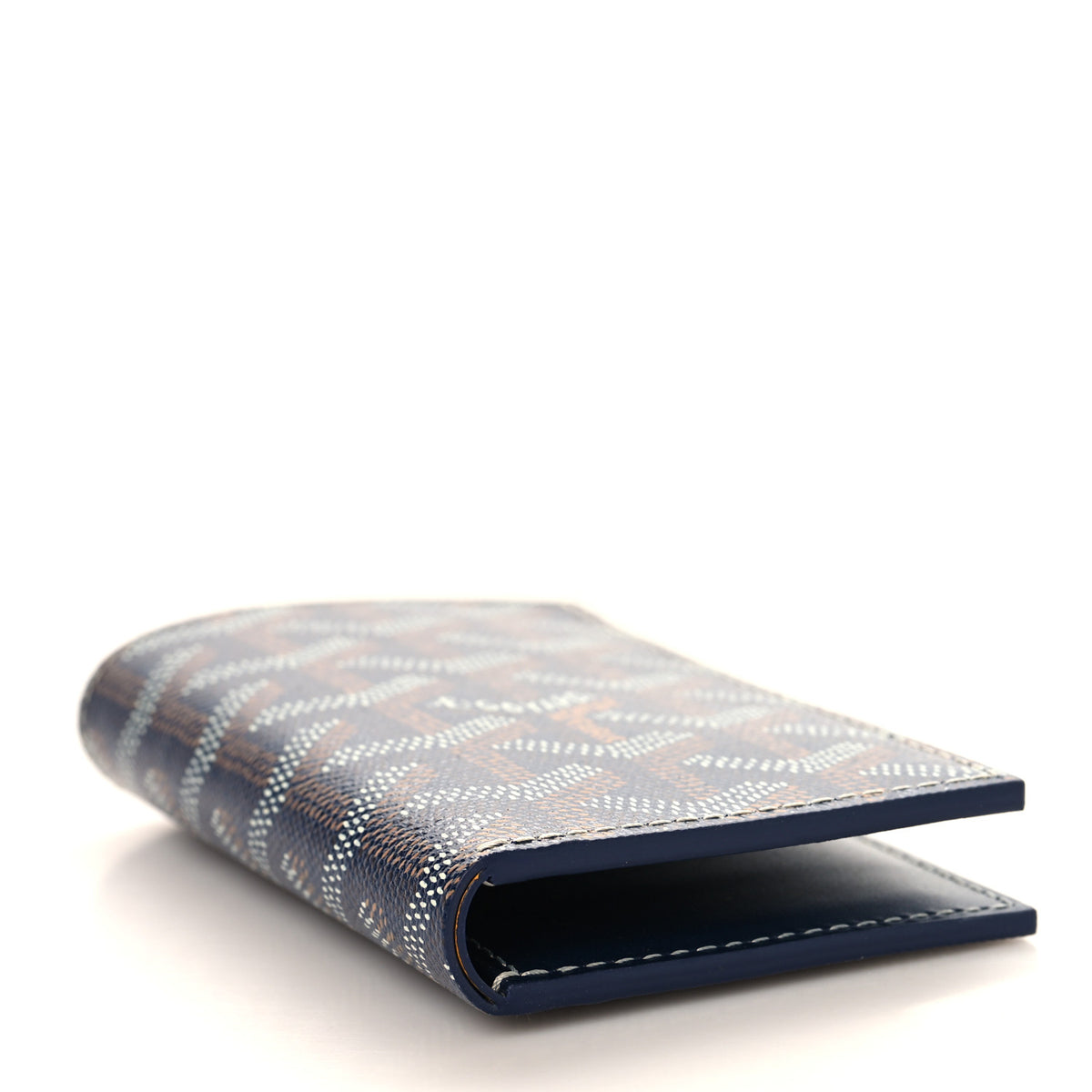Goyard Goyardine Saint Pierre Card Holder Navy 4 of 7