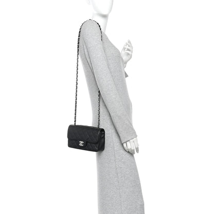 Chanel Caviar Quilted Mini Rectangular Flap Black 2 of 10