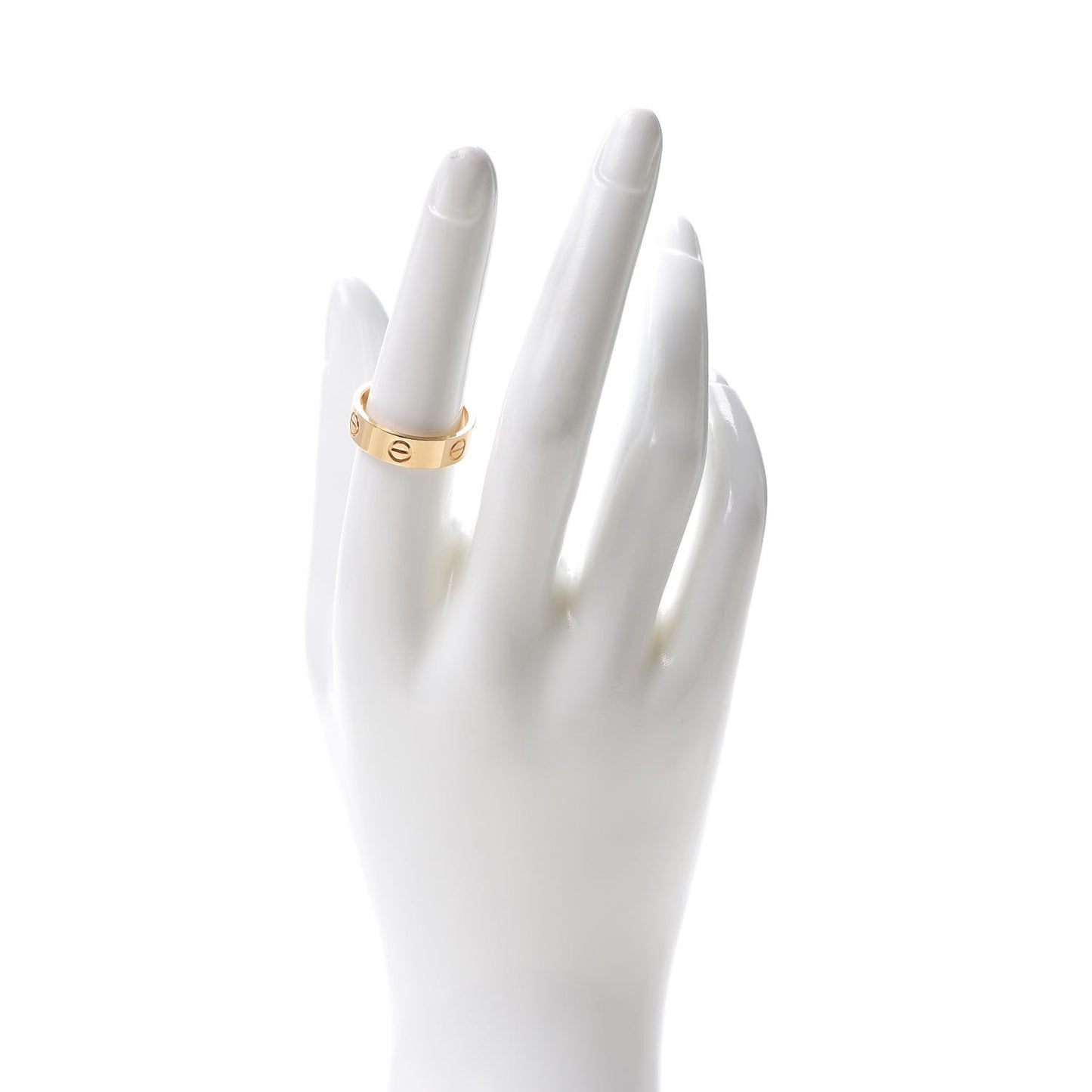 18K Yellow Gold 5.5mm LOVE Ring 55 7.25