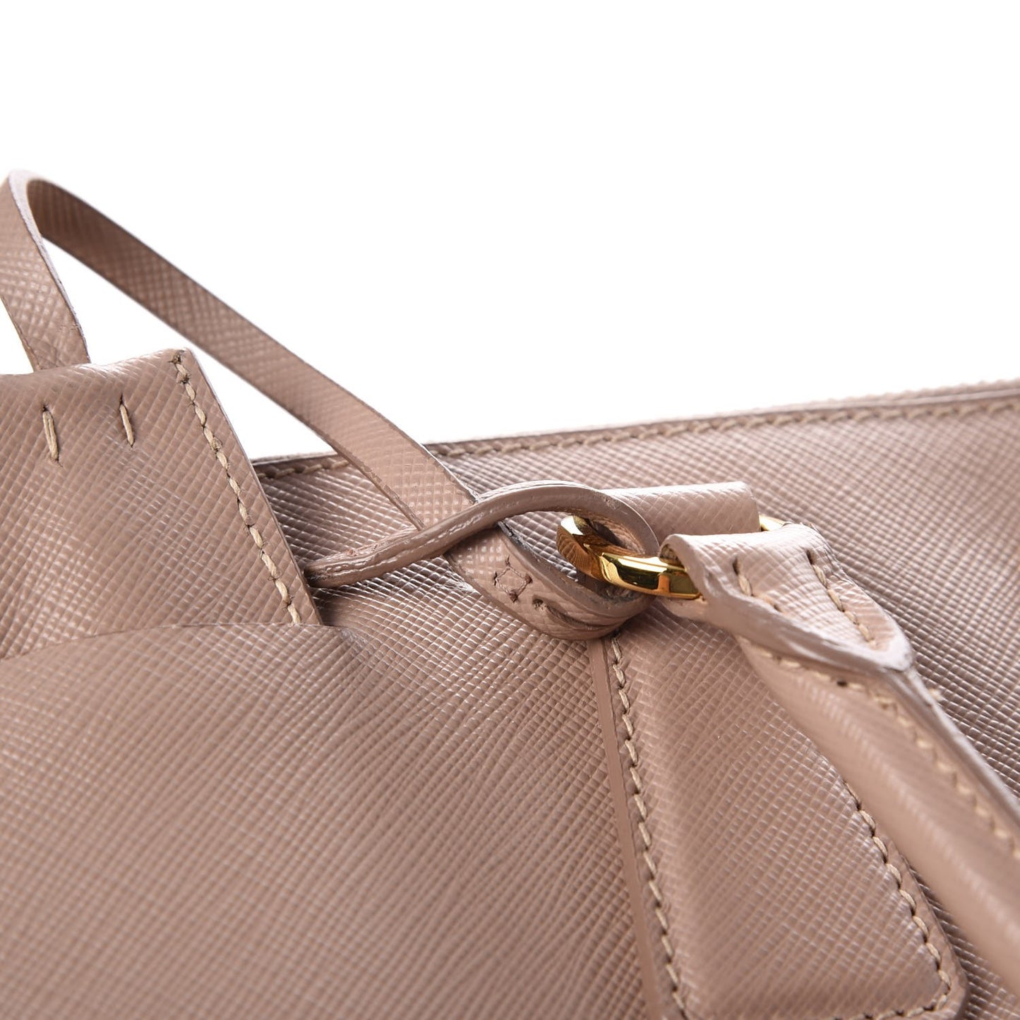 Saffiano Medium Galleria Double Zip Tote Cammeo