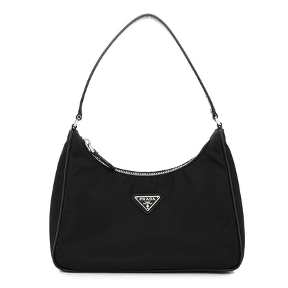 Prada Tessuto Nylon Saffiano Mini Re-Edition 2005 Bag Black 1 of 11