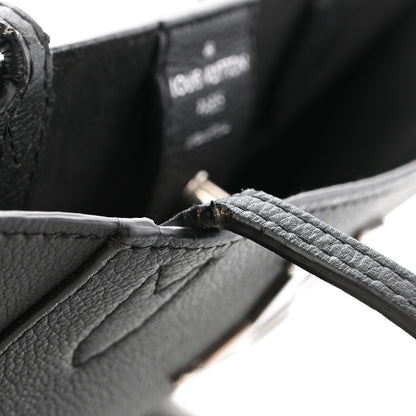 Louis Vuitton Calfskin Lockme Cabas Black 13 of 19