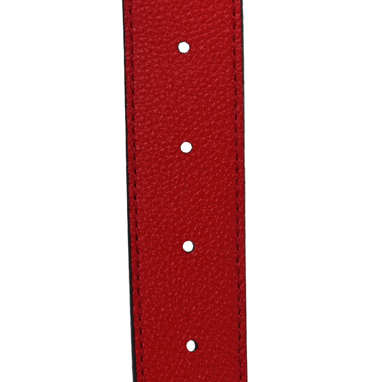 Louis Vuitton Monogram 30mm LV Initiales Reversible Belt 95 38 Coquelicot 3 of 4