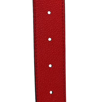 Louis Vuitton Monogram 30mm LV Initiales Reversible Belt 95 38 Coquelicot 3 of 4