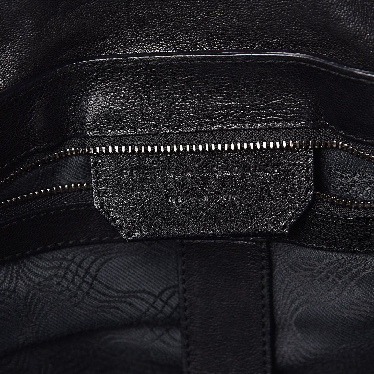 Lambskin Medium PS1 Satchel Black