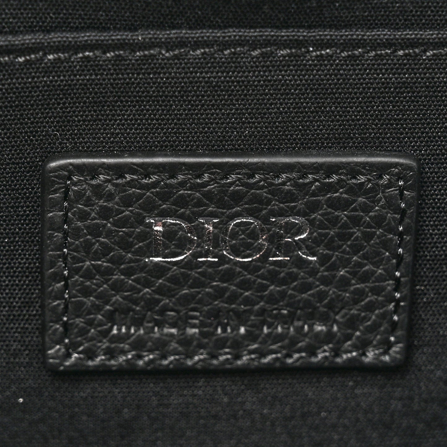Oblique Jacquard Toiletry Pouch Black