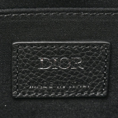 Christian Dior Oblique Jacquard Toiletry Pouch Black 6 of 7