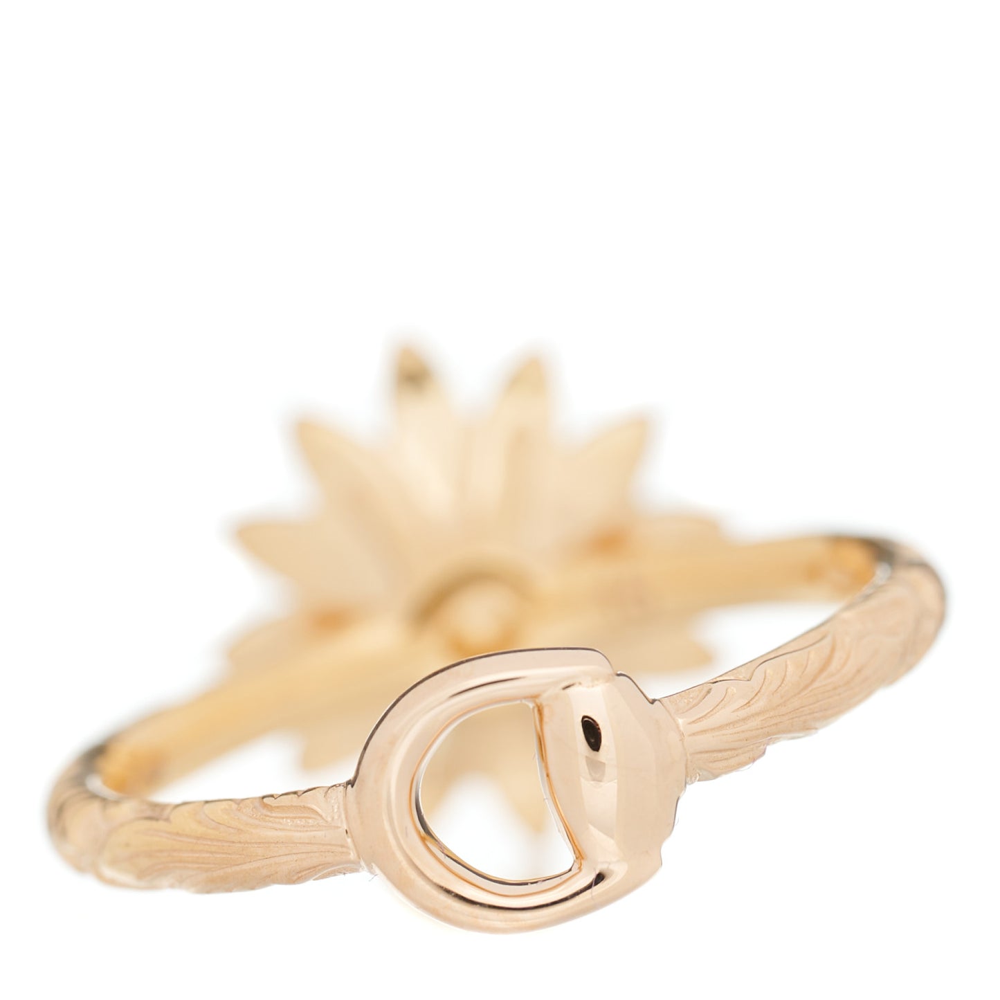 18K Rose Gold Diamond Flora Ring 54 7