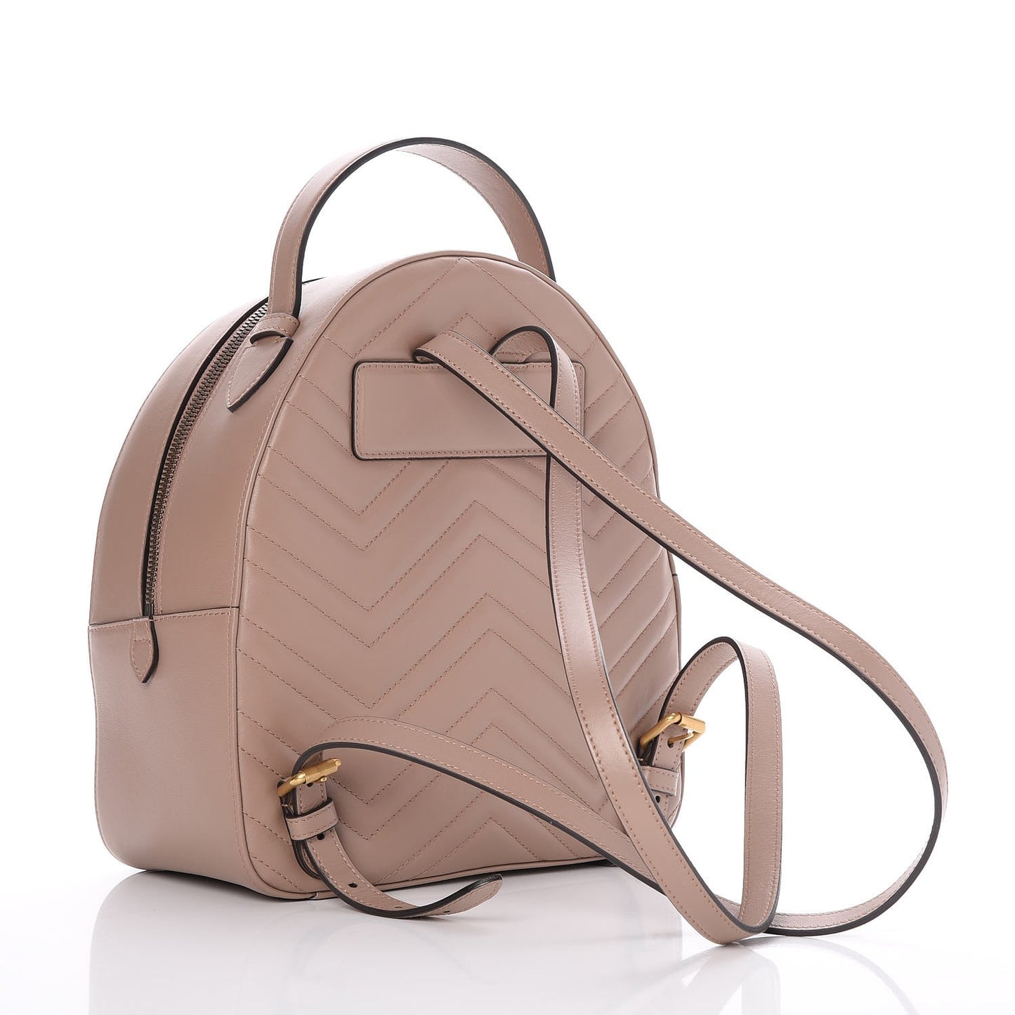 Calfskin Matelasse GG Marmont Backpack Porcelain Rose