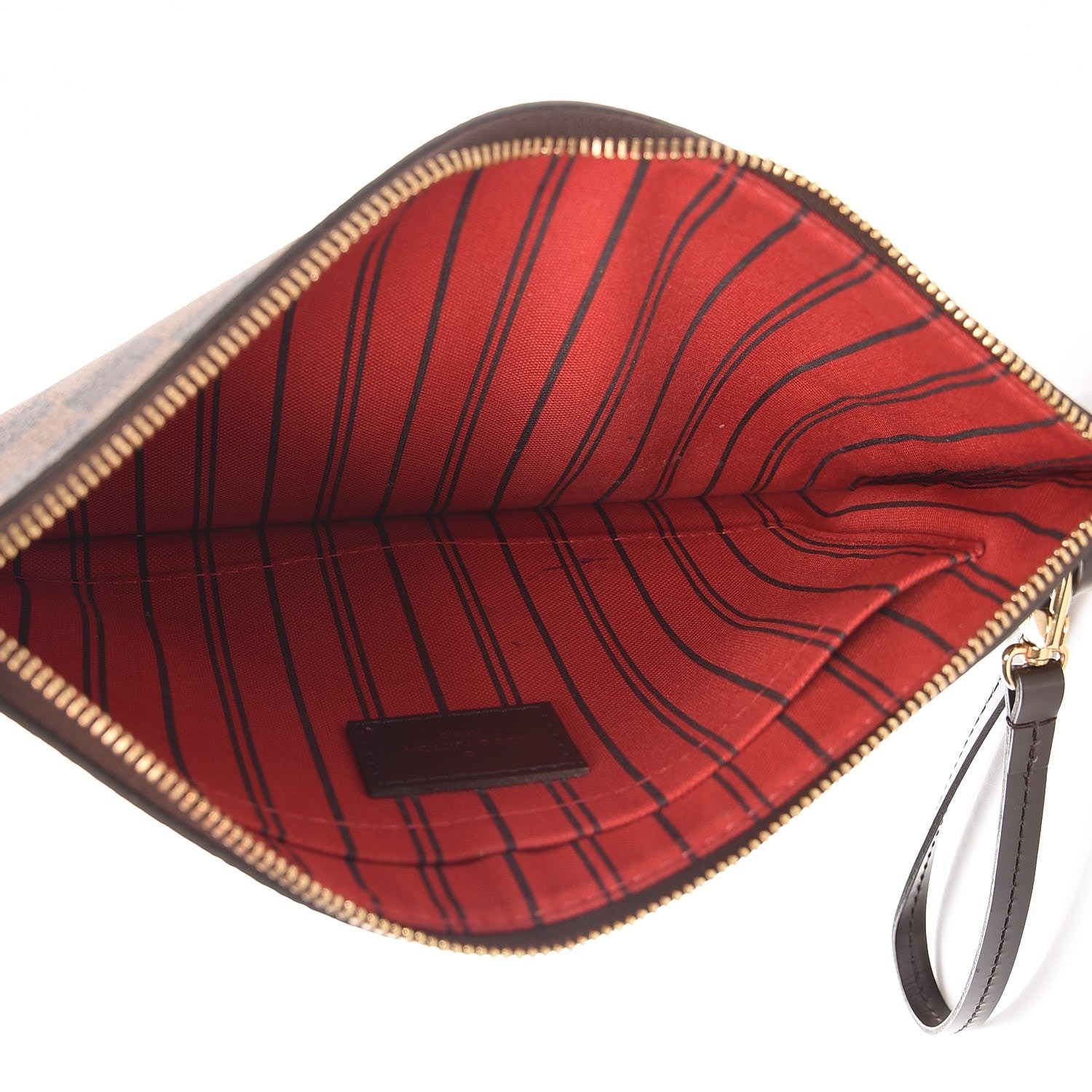 Louis Vuitton Damier Ebene Neverfull MM GM Pochette 5 of 8