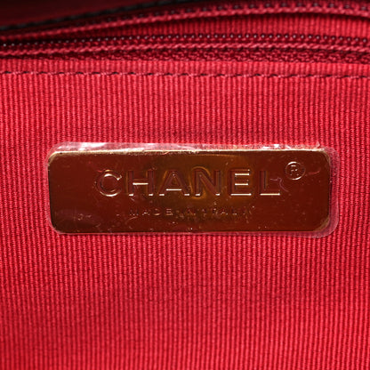 Chanel Lambskin Quilted Medium Chanel 19 Flap Black 6 of 9