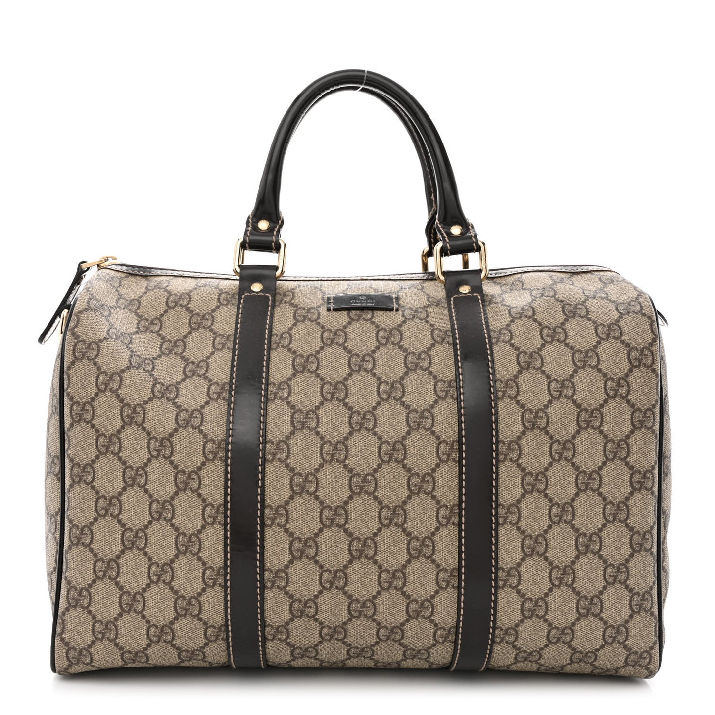 GG Plus Monogram Medium Joy Boston Dark Brown