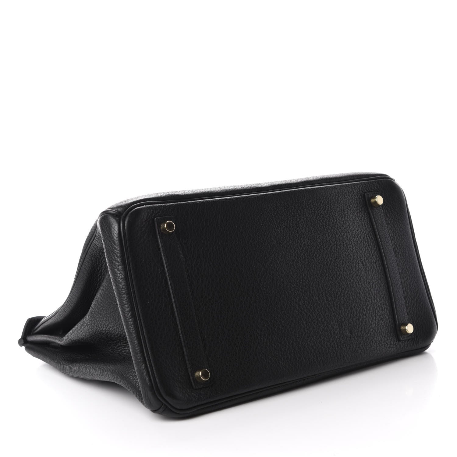 Hermes Taurillon Clemence Birkin 35 Black 4 of 14