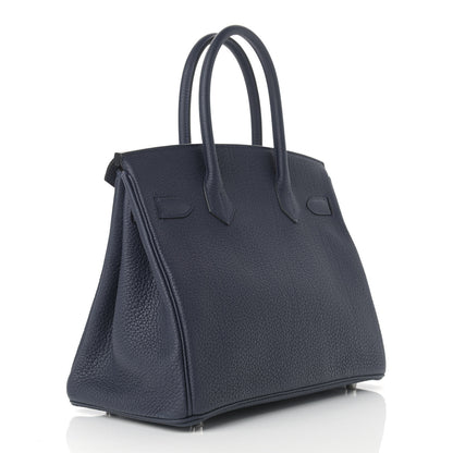 Hermes Togo Birkin 30 Bleu Nuit 3 of 11