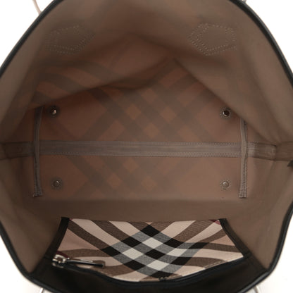 Burberry Nova Check Tote Black 5 of 12